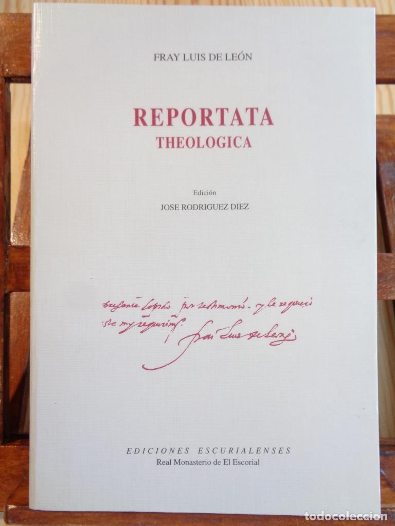 Libri di seconda mano: REPORTATA THEOLOGICA - FRAY LUIS DE LE&Oacute;N