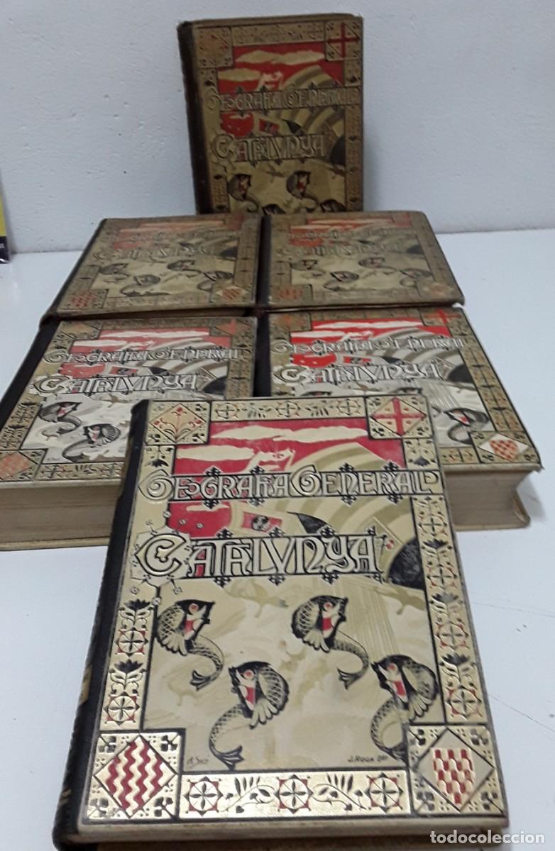 Libros: Geografia General de Catalunya, Carreras Candi. 6 Volums, Completa - Dirigida per Francesch Carreras