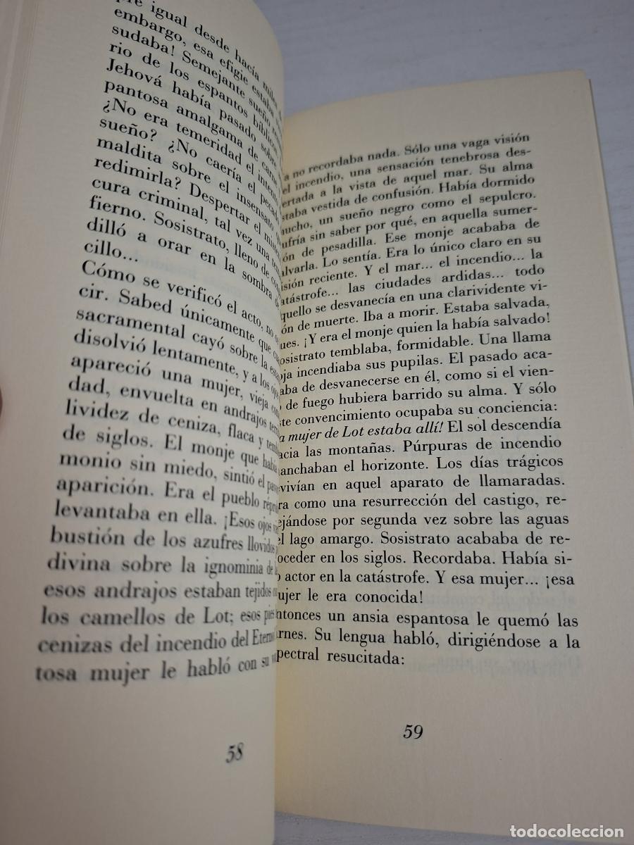 Libros: La estatua de sal - Lugones, Leopoldo - Foto 4