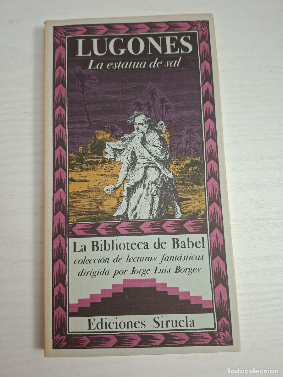 Libros: La estatua de sal - Lugones, Leopoldo - Foto 2