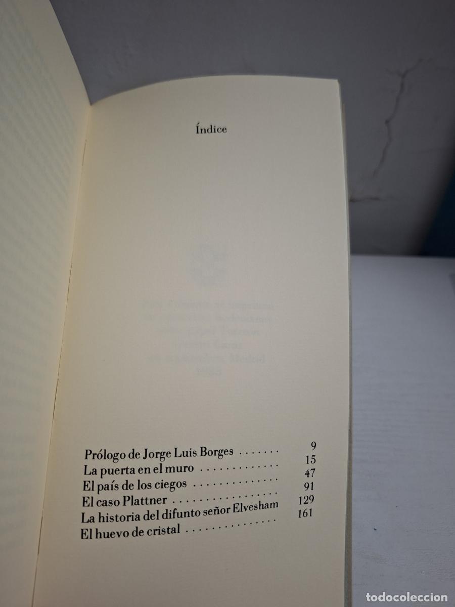Libros: La puerta en el muro - Wells, H.G. - Foto 5