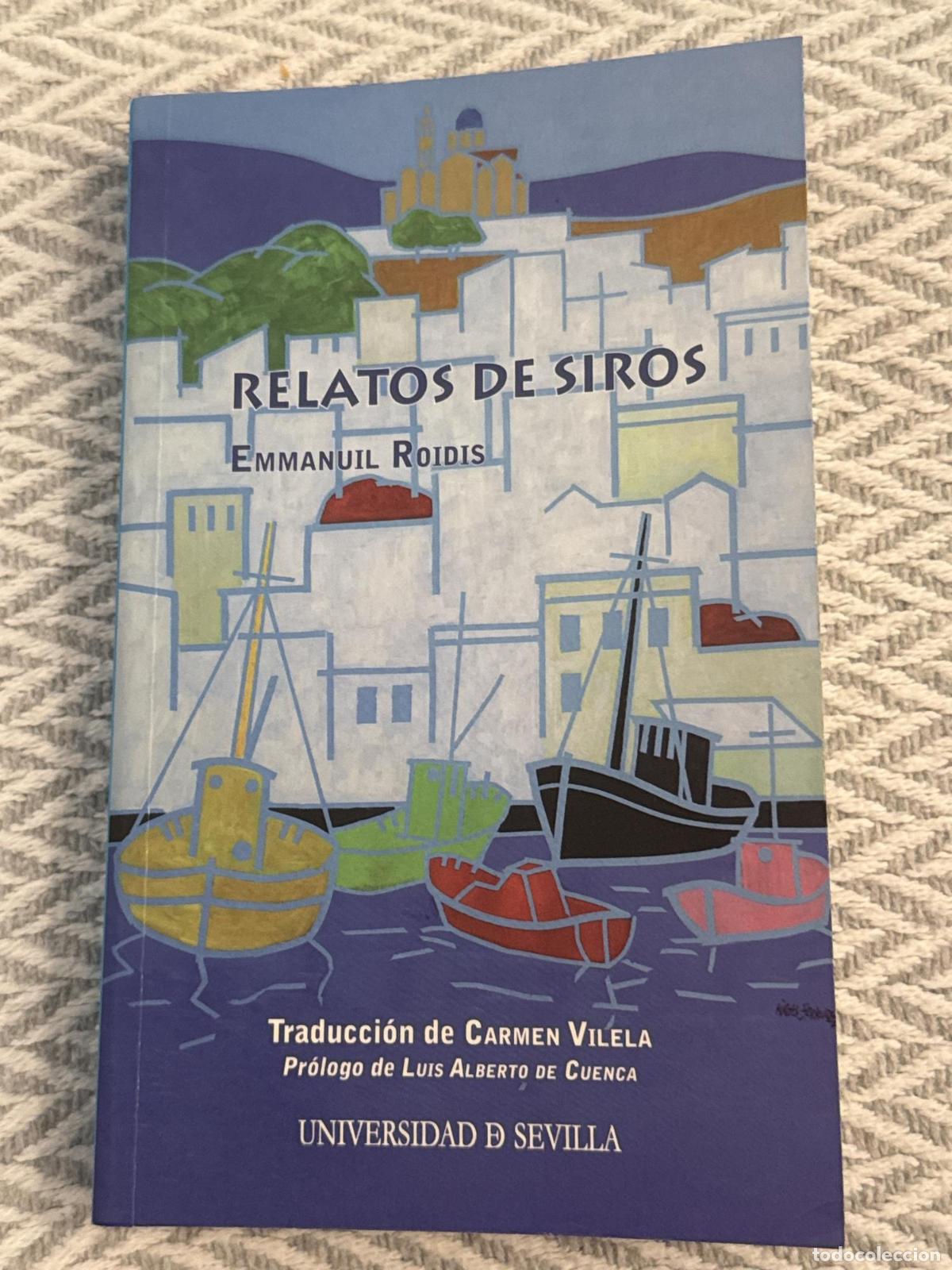 Libros: Relatos de Siros - Emmanuil Roidis