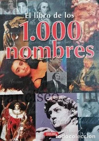 Libros: El libro de los 1000 nombres- 9788479714550