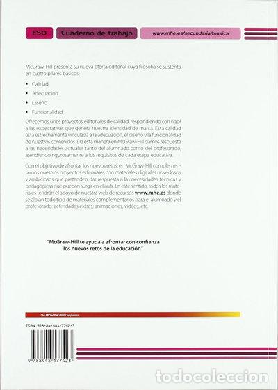 Libros: M&uacute;sica Clave B Cuaderno de trabajo ESO- 9788448177423