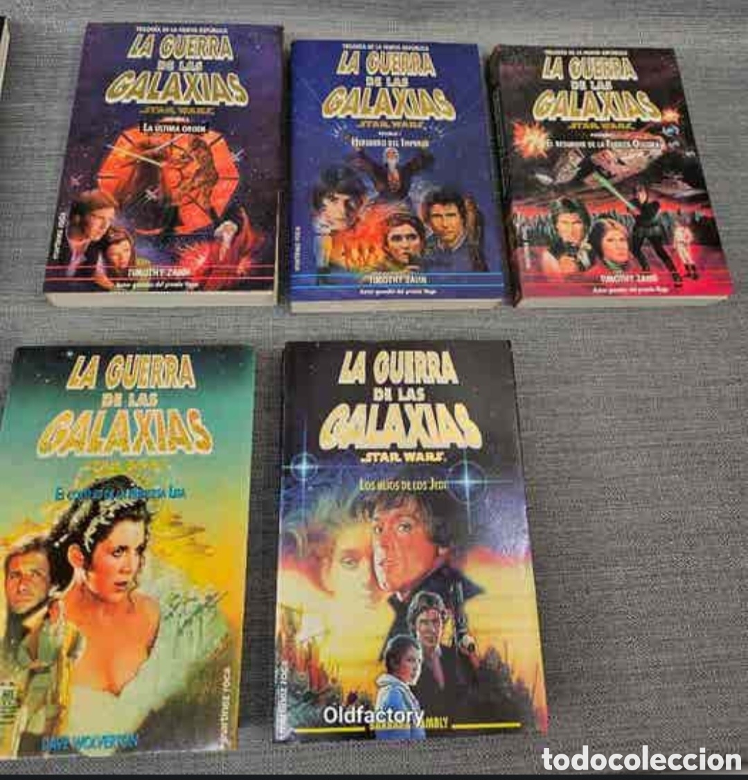 Libros: Lote 8 libros Star Wars 2 trilog&iacute;as + 2 libros - Foto 3