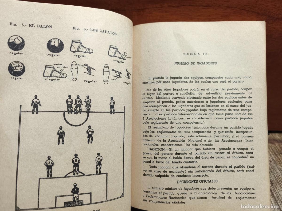 Libros: DIEGO DE LEO &ndash; LAS REGLAS DEL JUEGO DEL FOOT-BALL &ndash; S/E &ndash; 1960 - Foto 5