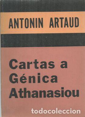 Libros: CARTAS A G&Eacute;NICA ATHANASIOU - ARTAUD, ANTONIN - Foto 1