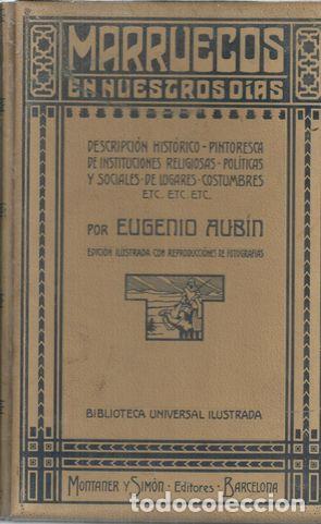 Libros: MARRUECOS EN NUESTROS D&Iacute;AS - AUB&Iacute;N, EUGENIO - Foto 1