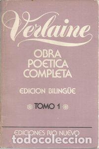 books: OBRA POETICA COMPLETA. TOMO I - VERLAINE,PAUL