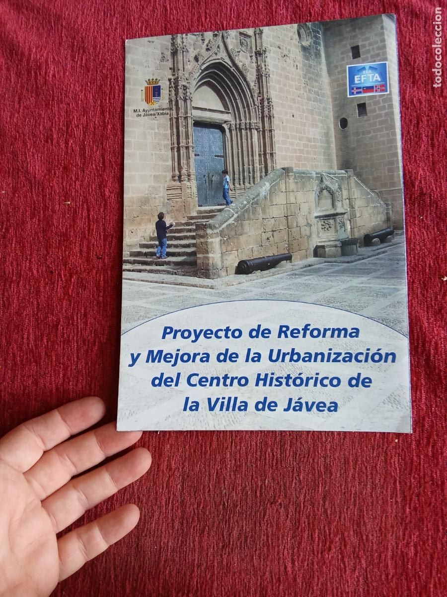 Libros: Proyecto de Reforma y mejora de la Urbanizacion del centro de Javea. GUIA.559