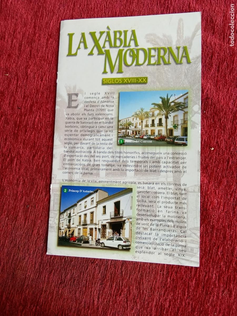 Libros: La X&agrave;bia Moderna (Siglos XVIII-XX) GUIA.560