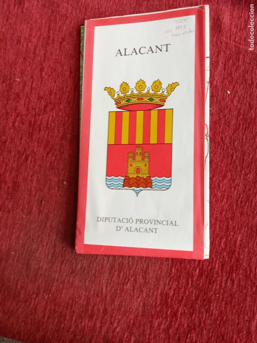 Libros: Alacant. Diputaci&oacute; provincial d'Alacant 1989. GUIA.562