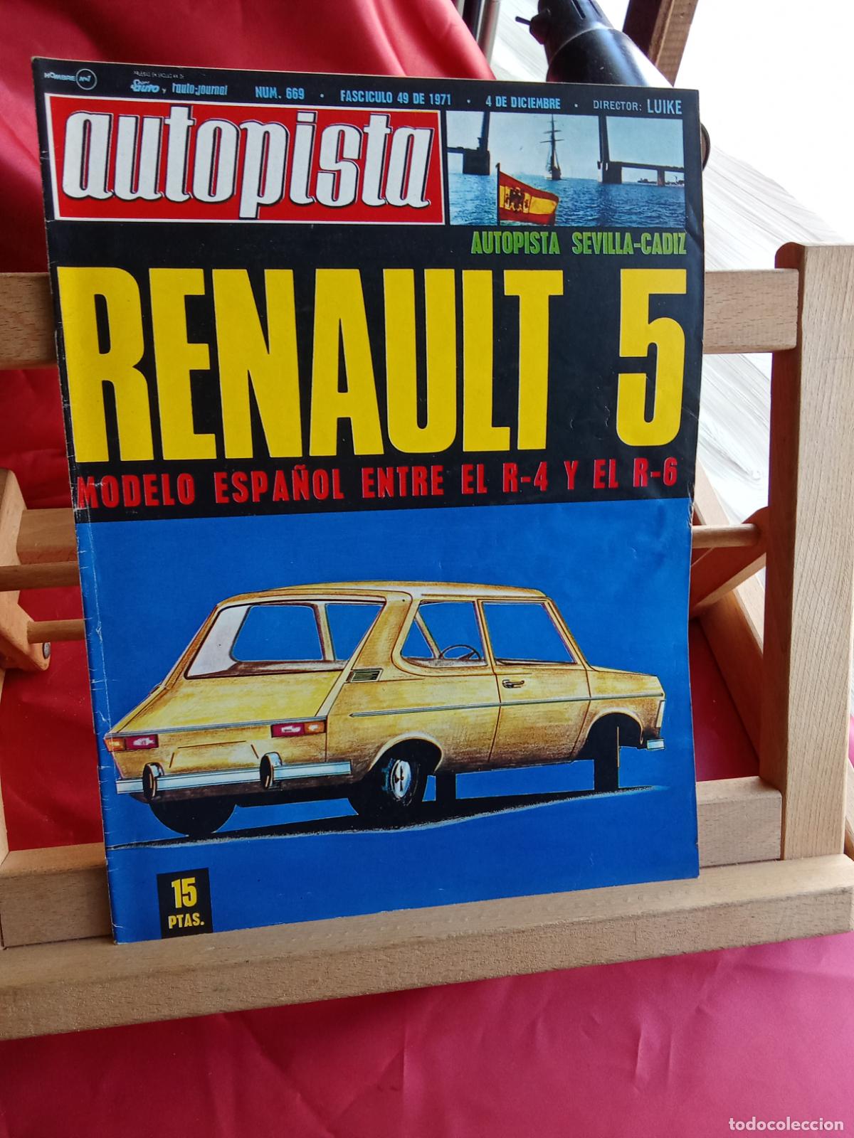 Libros: Revista Autopista N&ordm; 669 Diciembre 1971 BA.1474