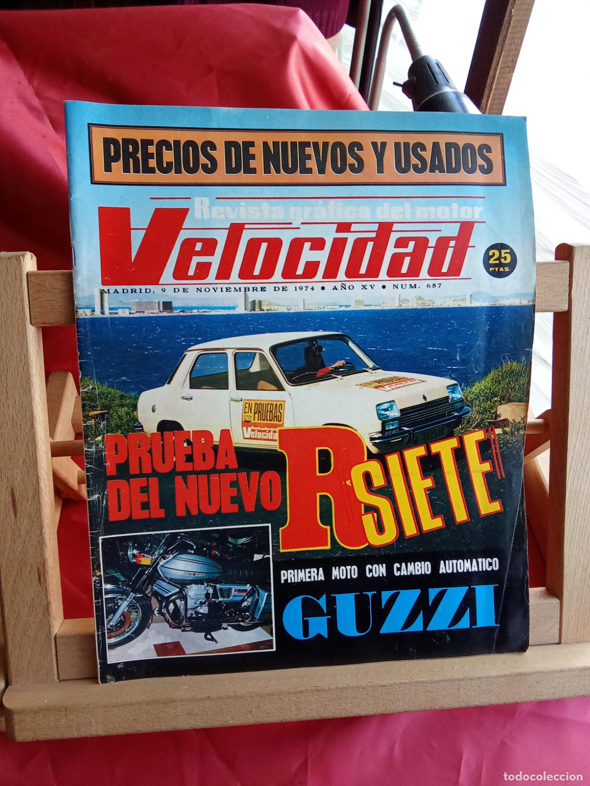 Livres: Revista Velocidad N&uacute;n. 687 Noviembre 1974 REV.1475
