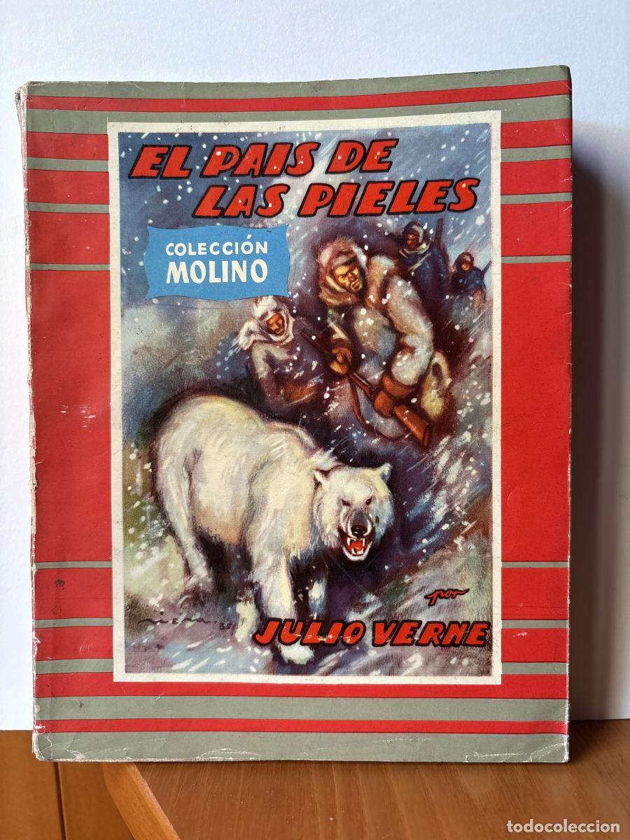 B&uuml;cher: EL PAIS DE LAS PIELES. COLECCION MOLINO - JULIO VERNE. TRADUCE MANUEL VALLVE TDK308