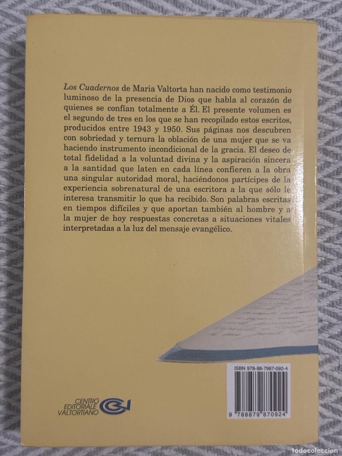 Libros: Los cuadernos 1944 - Maria Valtorta - Foto 3