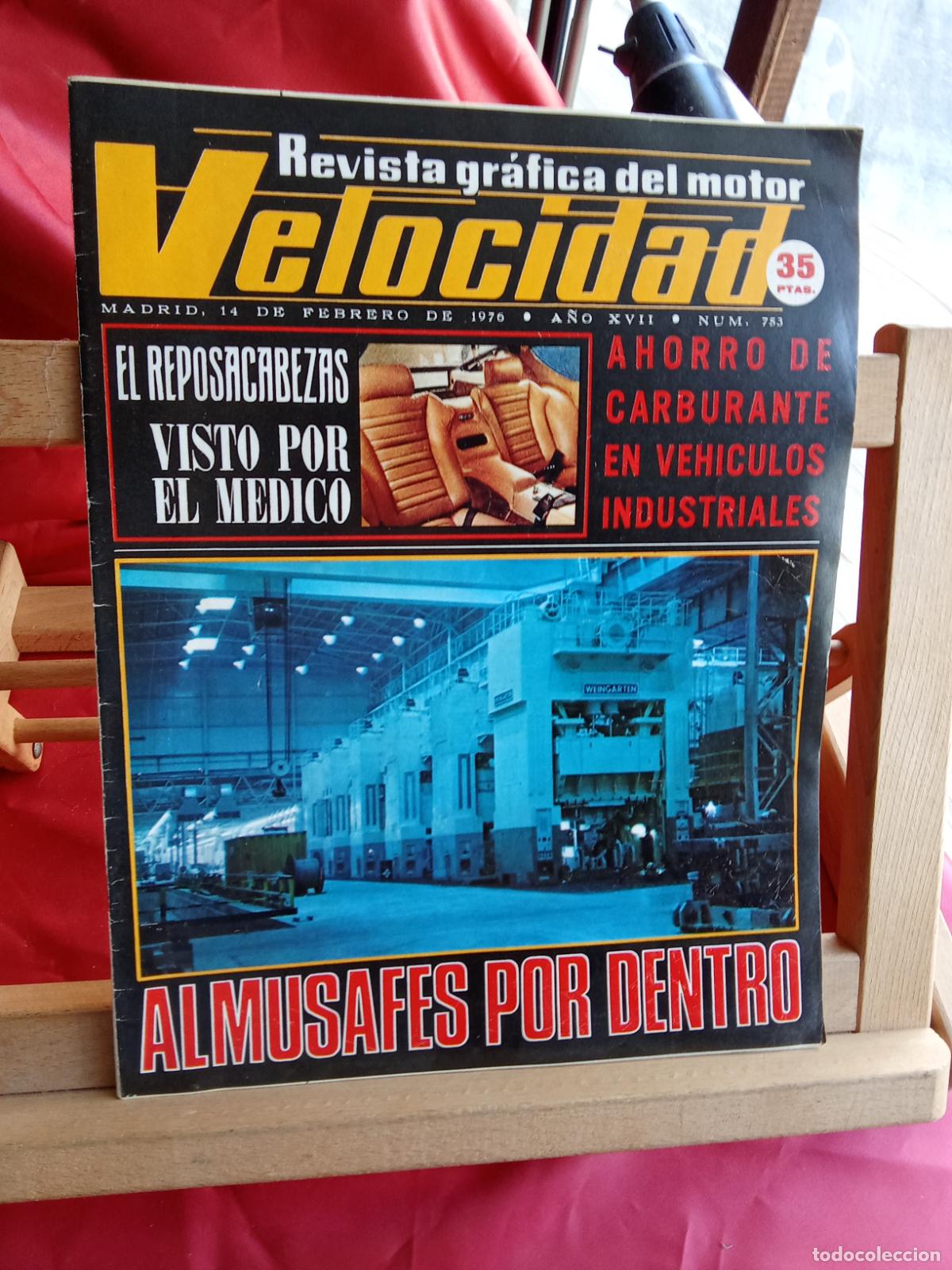 Libros: Revista Velocidad N&uacute;n. 753 Febrero 1976 REV.1481