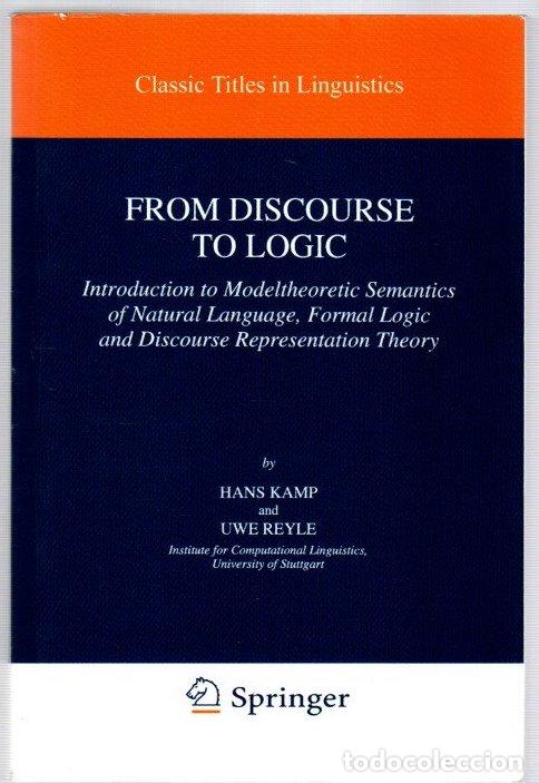B&uuml;cher: From discourse to logic - Kamp, Hans / Reyle, Uwe