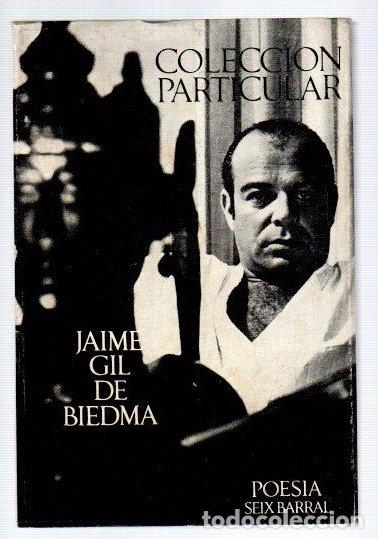 Libros: Colecci&oacute;n particular (1955-1967) - Gil de Biedma, Jaime