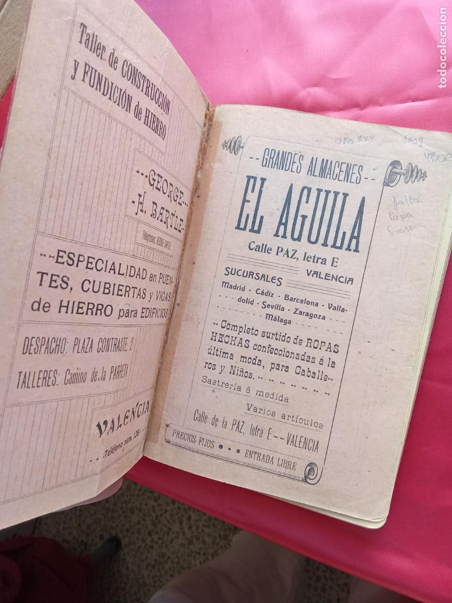 Libros: Almanaque de &rdquo;Las provincias! para 1909 - Foto 5