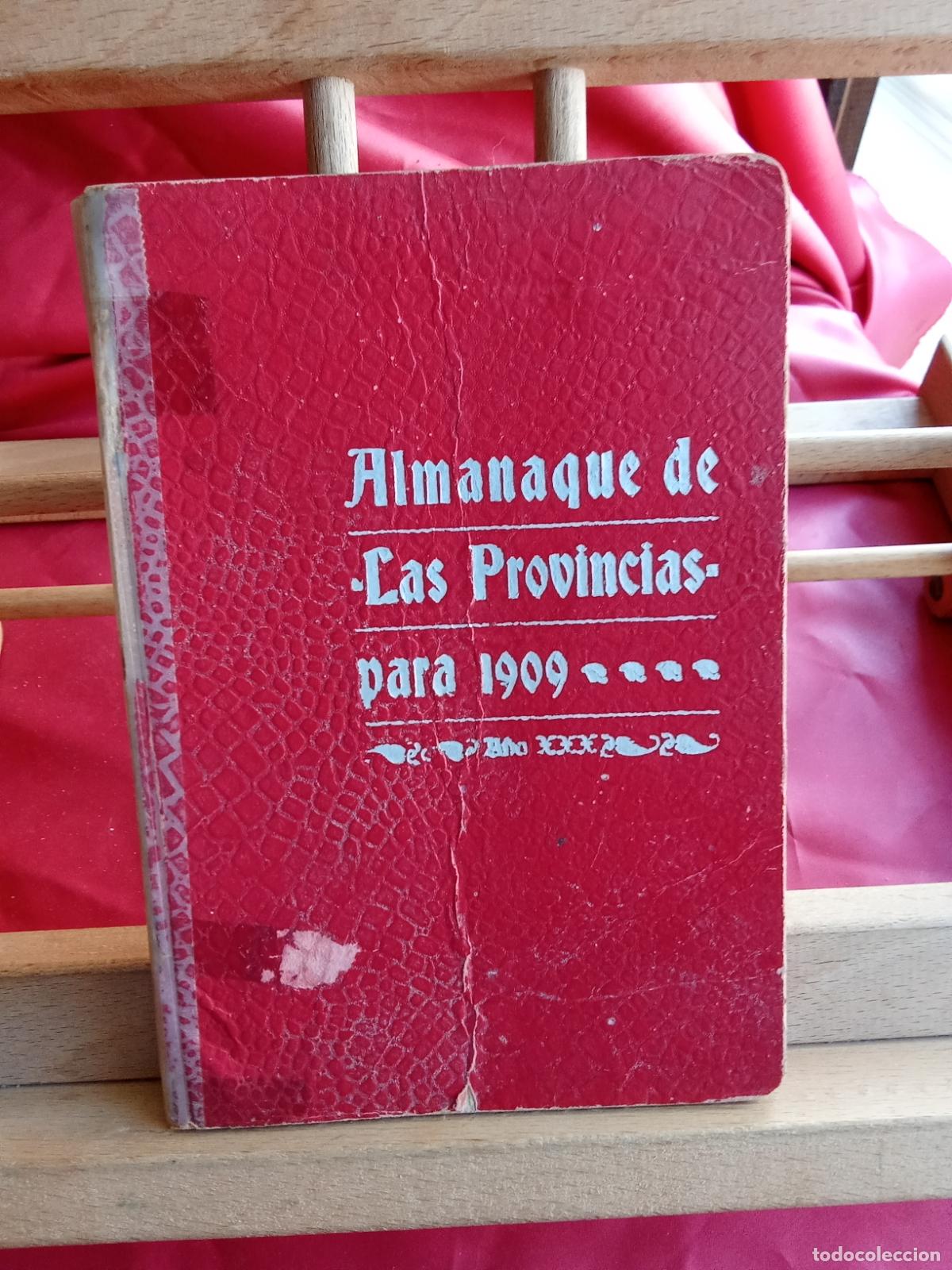 Libros: Almanaque de &rdquo;Las provincias! para 1909