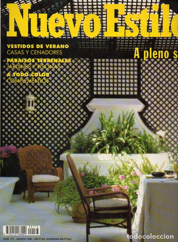 Libros: NUEVO ESTILO. N&ordm; 173. A PLENO SOL. CASAS Y CENADORES DE VERANO. JARDINES Y PISCINAS.