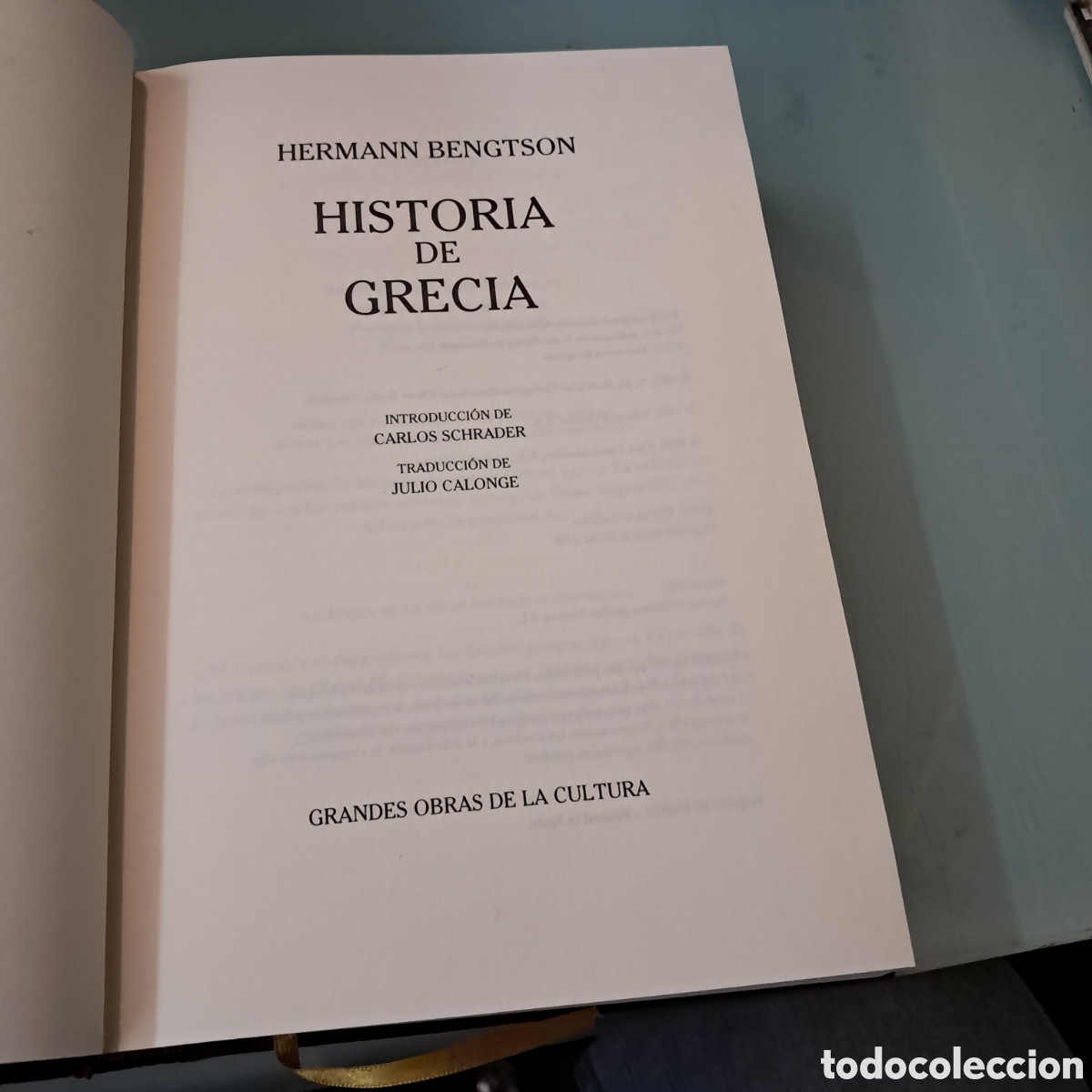 Libros: Hermann Bengtson,Historia de Grecia,RBA 2009 - Foto 3