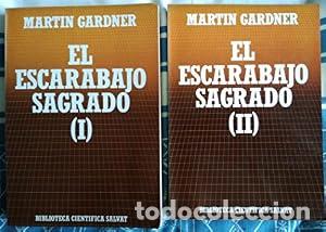 Libros: El Escarabajo Sagrado. Dos tomos - Martin Gardner