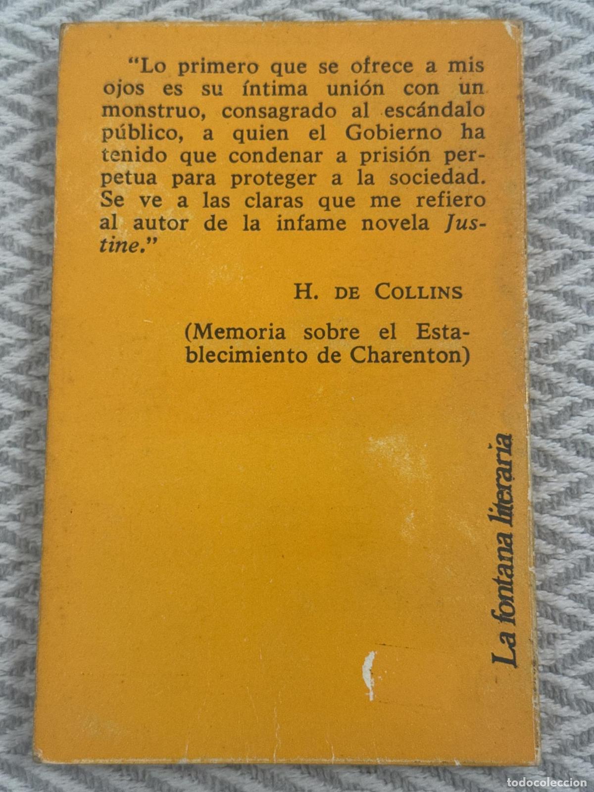 Libros: Diario &uacute;ltimo - Marqu&eacute;s de Sade - Foto 3