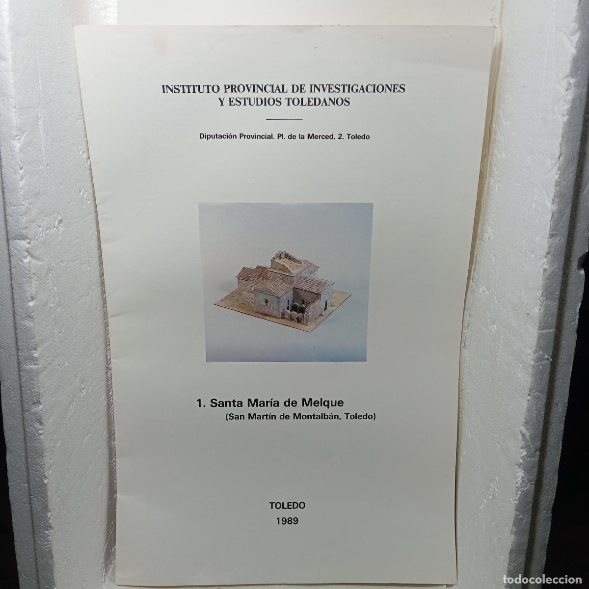 Libros: IGLESIA DE SANTA MAR&Iacute;A DE MELQUE (recortable) (San Mart&iacute;n de Montalb&aacute;n, Toledo) - Luis Caballero Zor