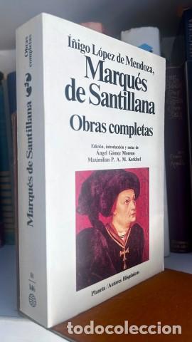 Libros: Obras completas - L&oacute;pez de Mendoza, &Iacute;&ntilde;igo. Marqu&eacute;s de Santillana,(1398-1458) Kerkhof, Maxim. P.A.M.(