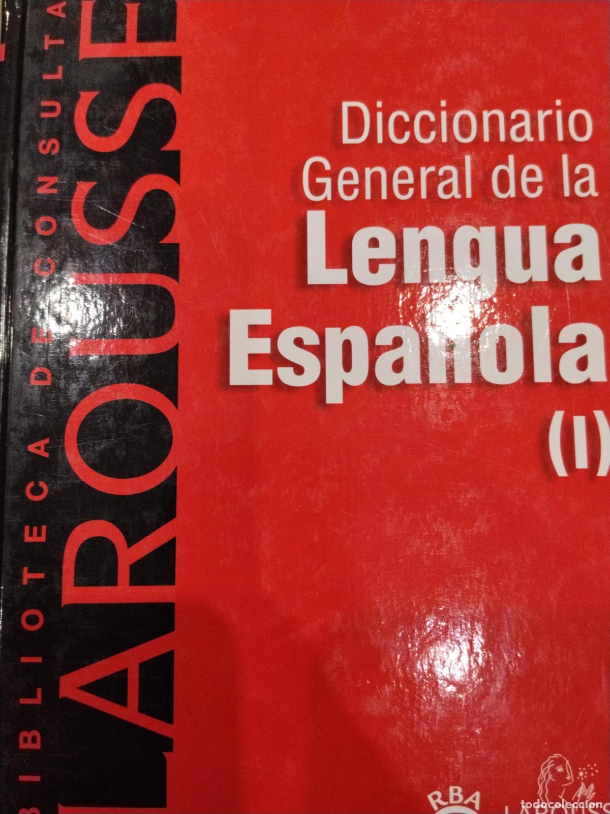 Livres: Diccionario general de la lengua espa&ntilde;ola VOL I -