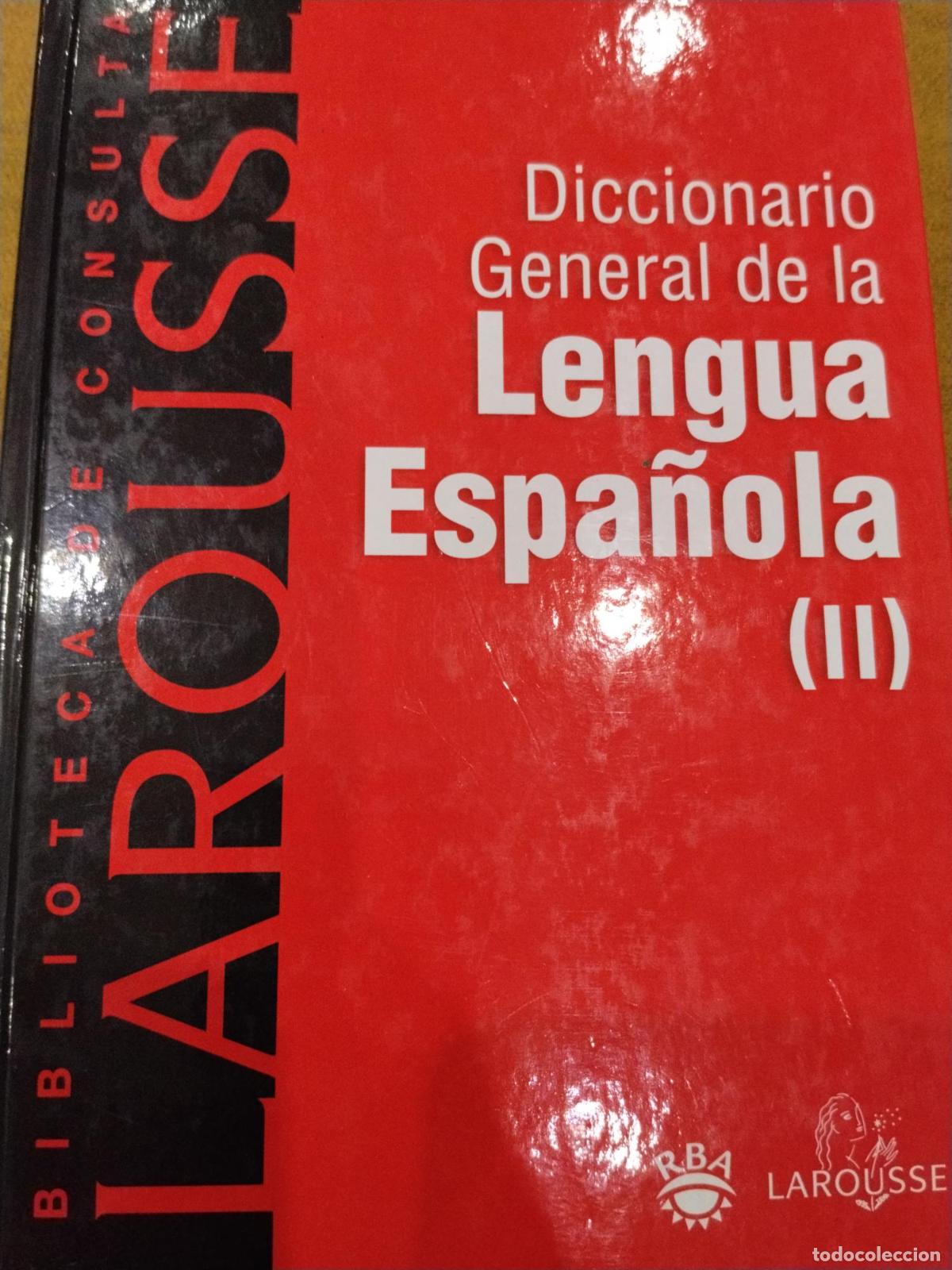 Livros em segunda m&atilde;o: Diccionario general de la lengua espa&ntilde;ola VOL II -
