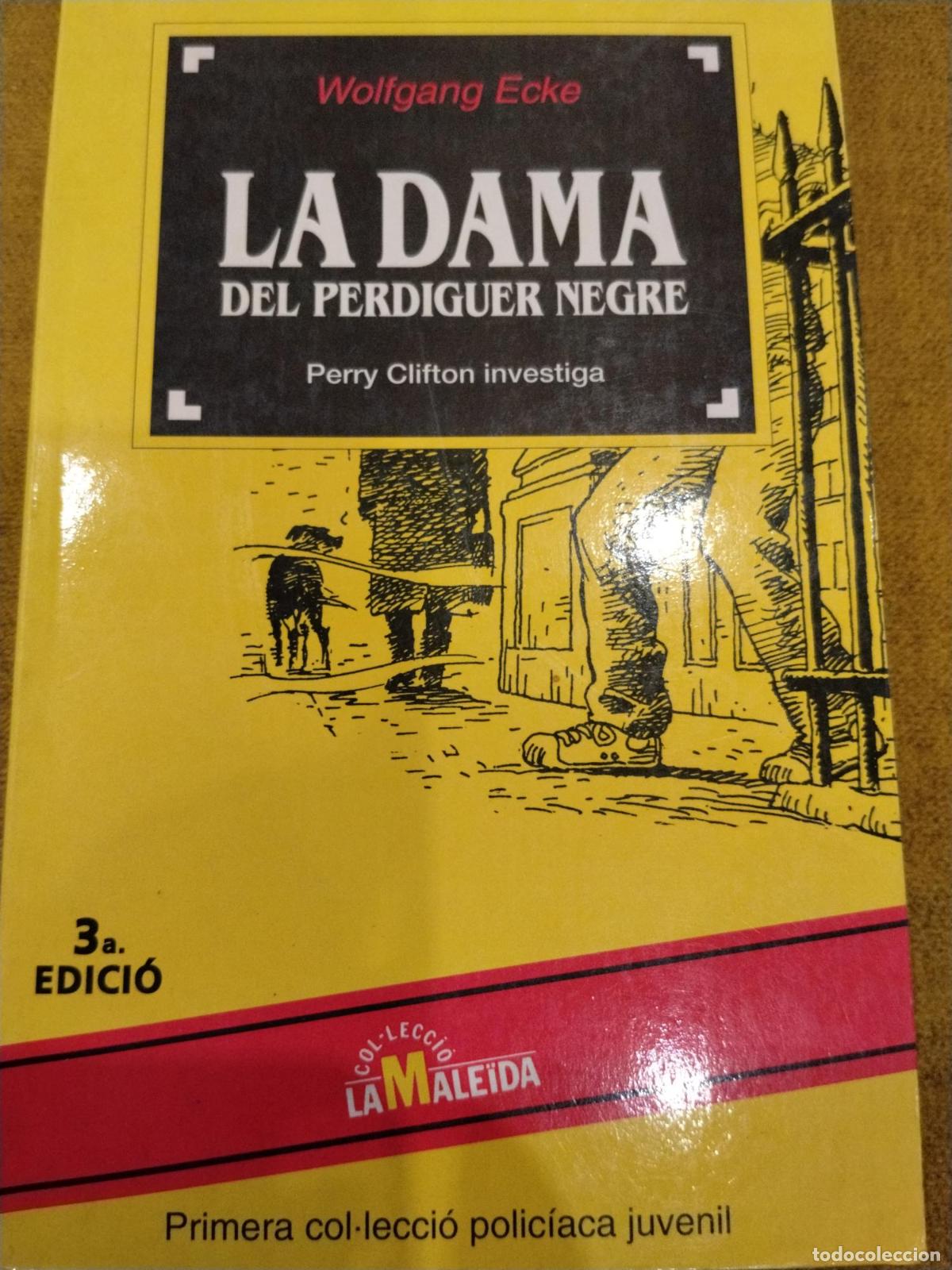 Libros: La dama del perdiguer negre - Wolfgang Ecke