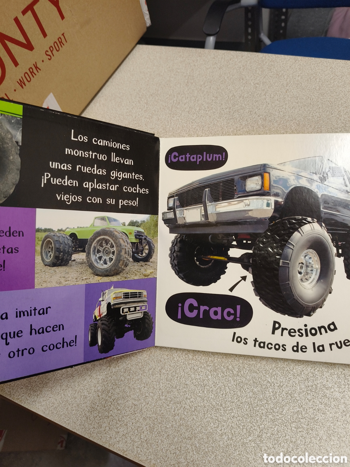 Libros: Libro con sonidos mediante pulsadores - Foto 3
