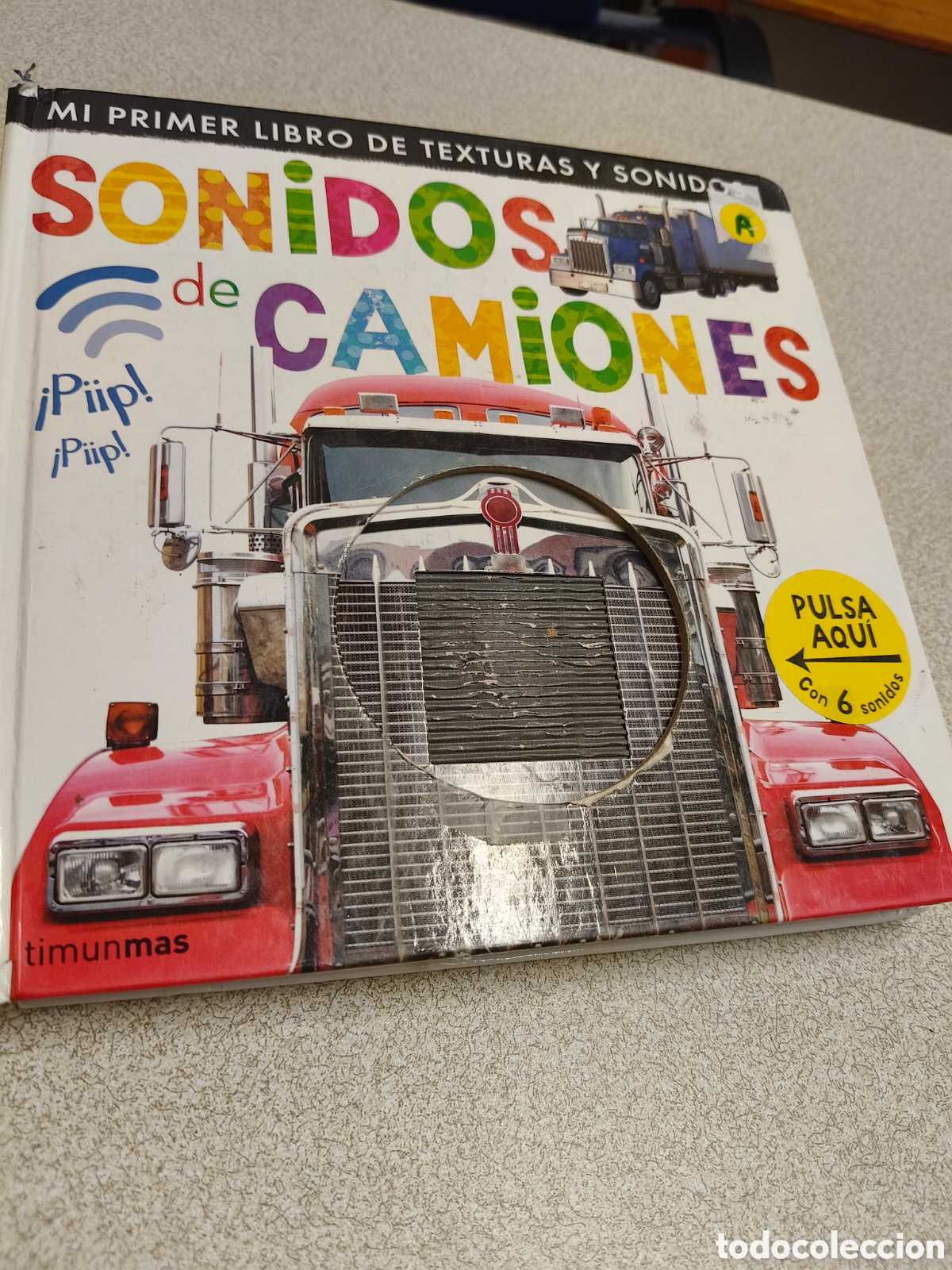 Libros: Libro con sonidos mediante pulsadores