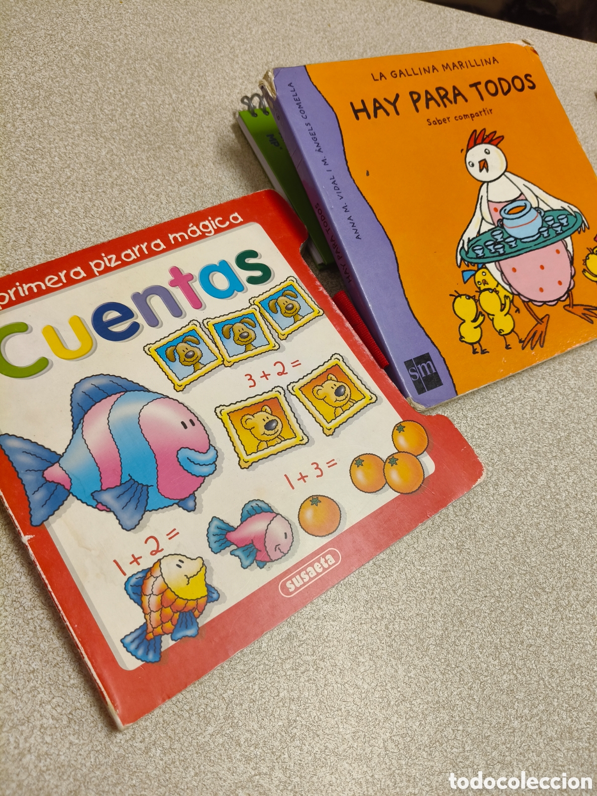 Libros: Lote de libro cuentas con pizarra y cuento - Foto 1