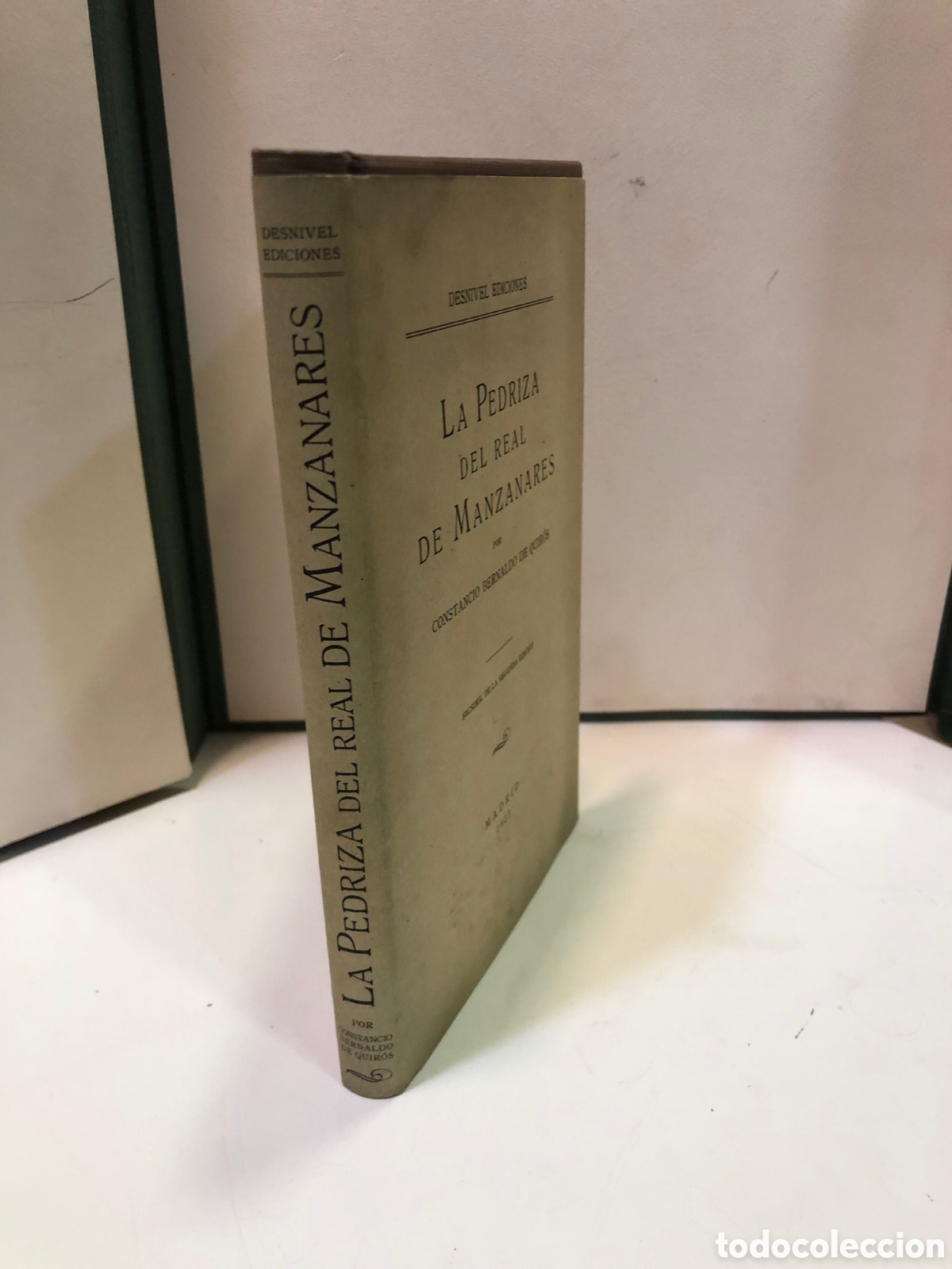 books: La Pedriza del Real de Manzanares - Constancio Bernaldo de Quir&oacute;s (Facs&iacute;mil)