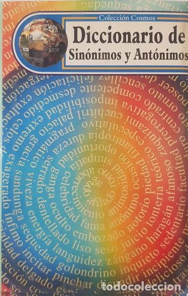 Libros: Diccionario de sin&oacute;nimos y ant&oacute;nimos- 9788495002259