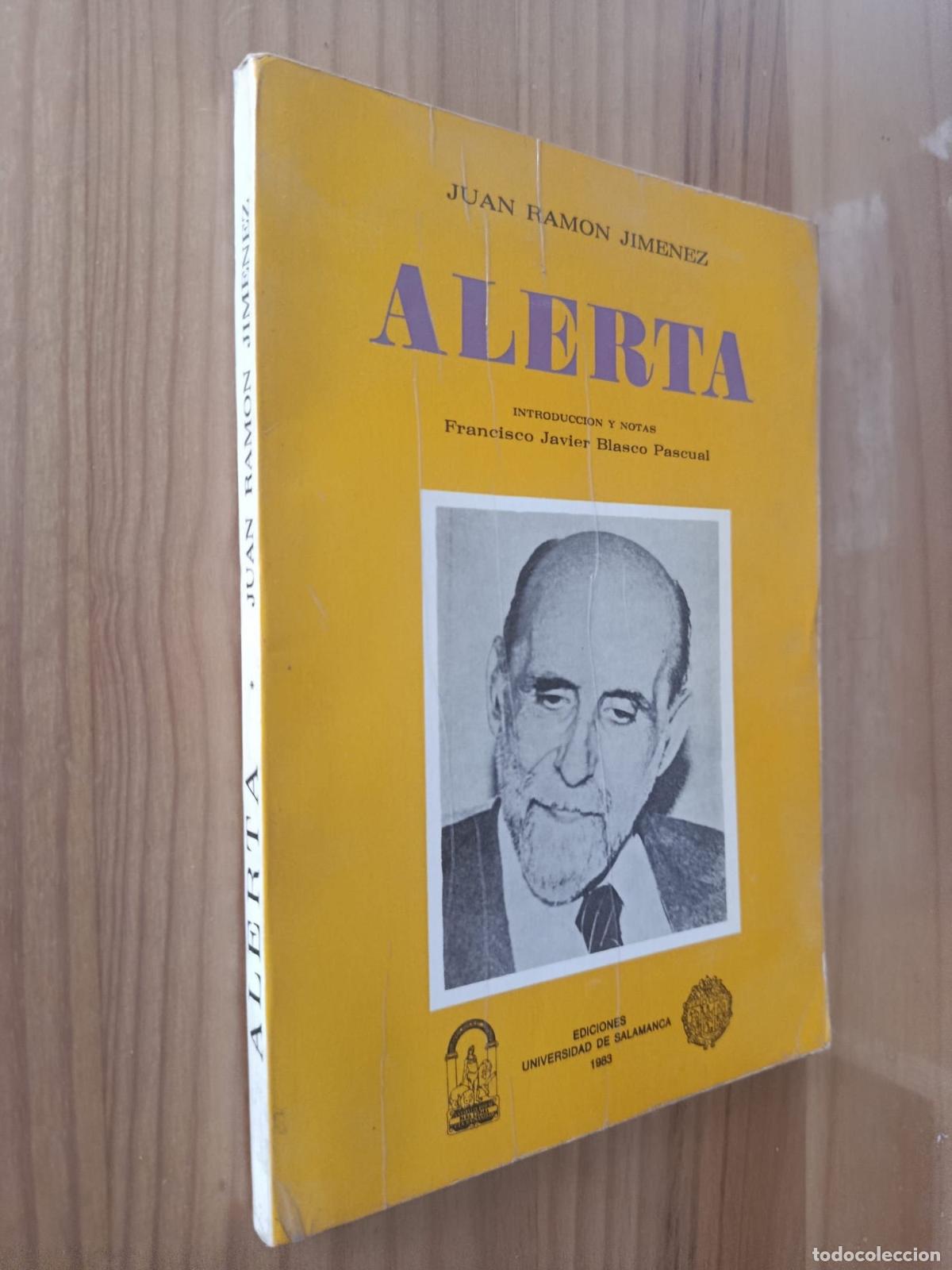 Libros: ALERTA. Ediciones Universidad de Salamanca. 1983. - JIM&Eacute;NEZ, Juan Ram&oacute;n.