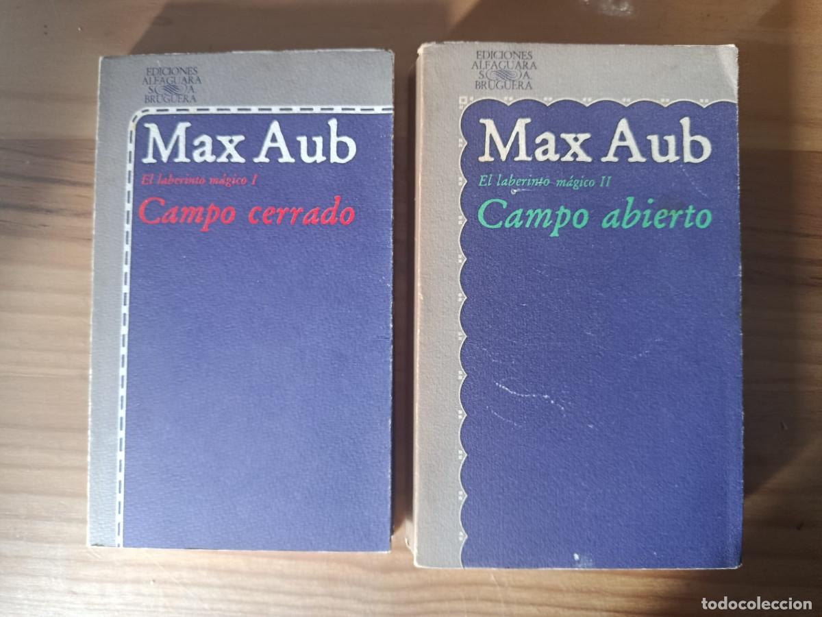 Libri di seconda mano: CAMPO CERRADO, CAMPO ABIERTO. EL LABERINTO M&Aacute;GICO I Y II, - MAX AUB