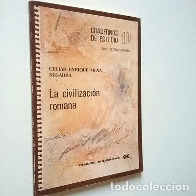 Livros em segunda m&atilde;o: La civilizaci&oacute;n romana- 9788470460937