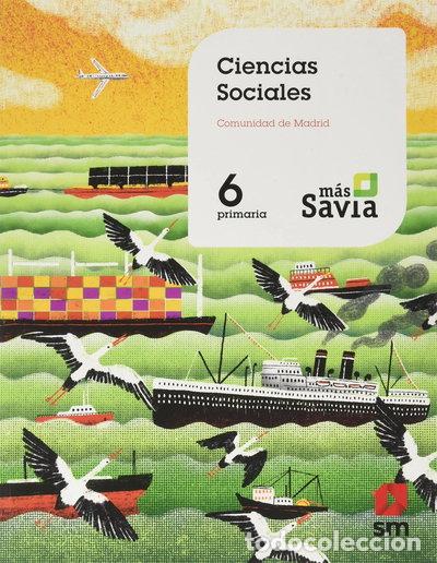Libros: Ciencias sociales. 6 Primaria. Mas Savia. Madrid- 9788491823049