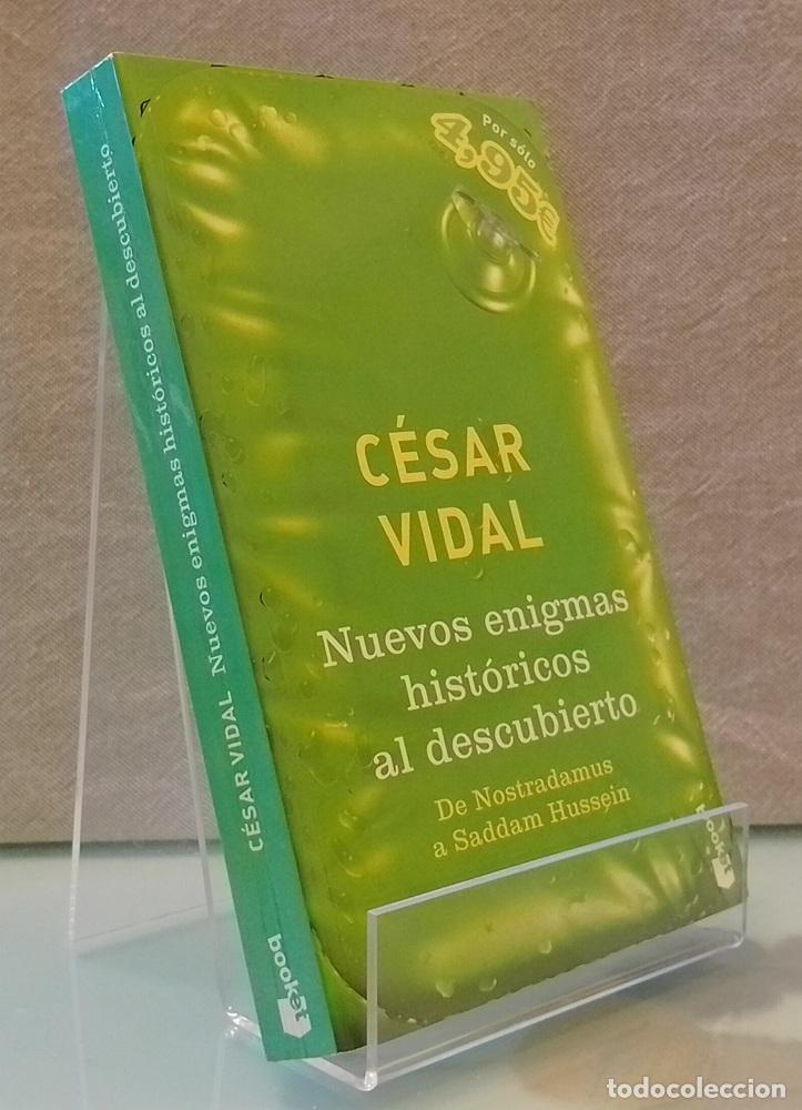 Libros: Nuevos enigmas hist&oacute;ricos al descubierto. De Nostradamus a Saddam Hussein - C&eacute;sar Vidal
