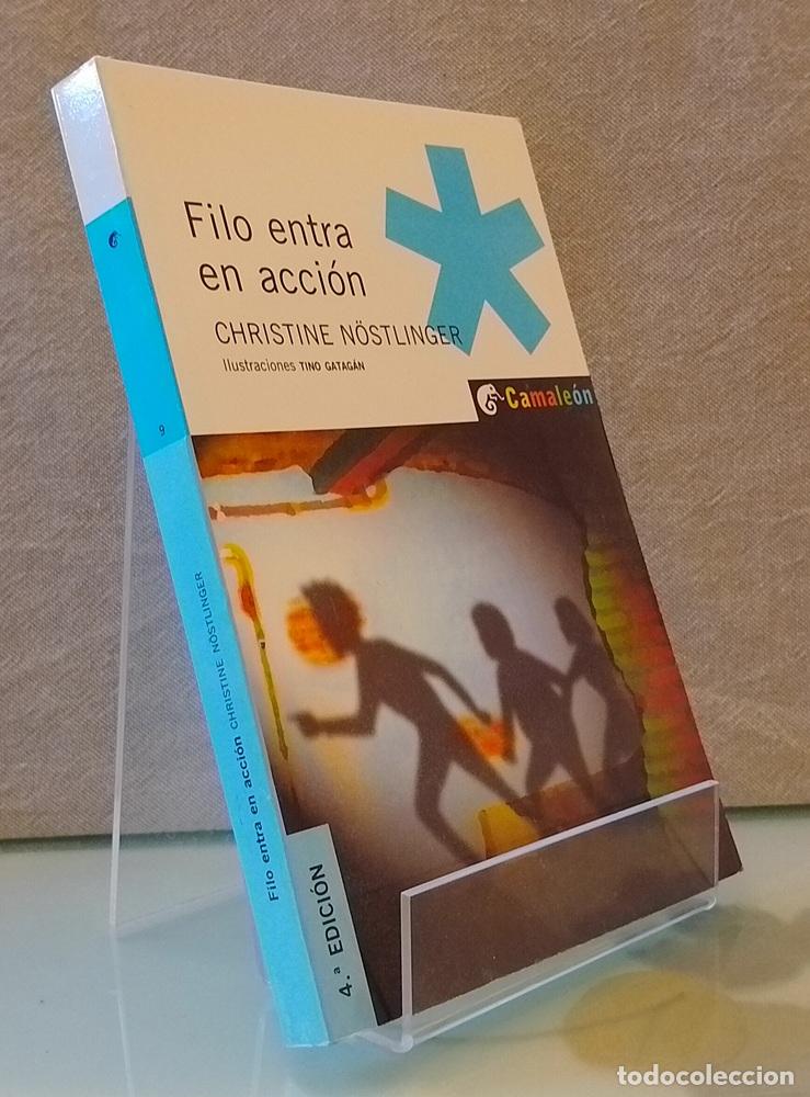 Livros em segunda m&atilde;o: Filo entra en acci&oacute;n - Christine N&ouml;stlinger