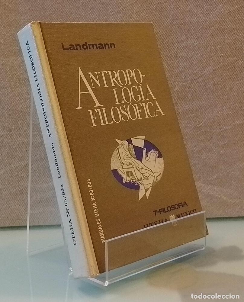 Livros em segunda m&atilde;o: Antropolog&iacute;a filos&oacute;fica. Autointerpretaci&oacute;n del hombre en la historia y en el presente - Landmann