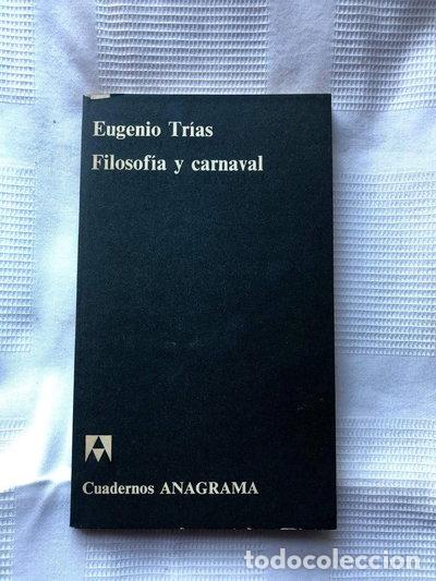 Libri di seconda mano: Filosof&iacute;a y carnaval- 9788433903044