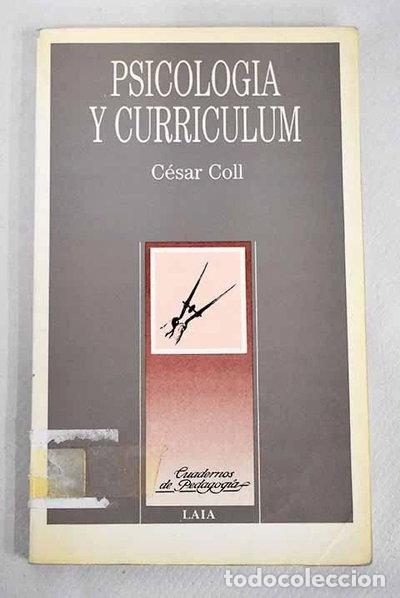 Libros: Psicolog&iacute;a y curriculum- 9788476681213