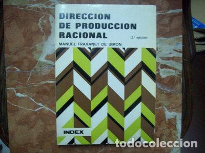 Libros: Direcci&oacute;n de producci&oacute;n racional- 9788470871269