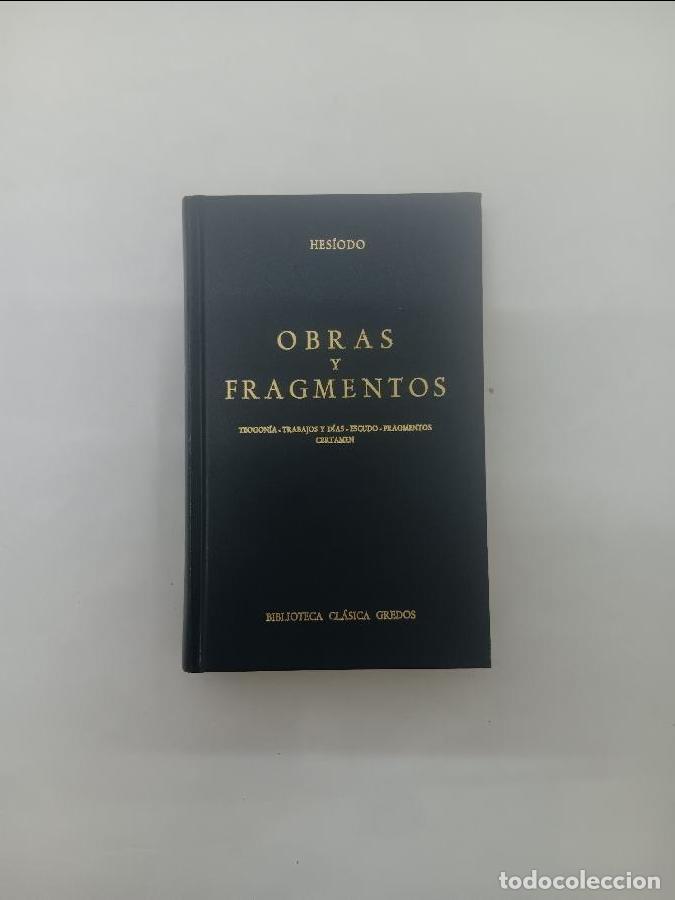 Libros: OBRAS Y FRAGMENTOS 8424935179